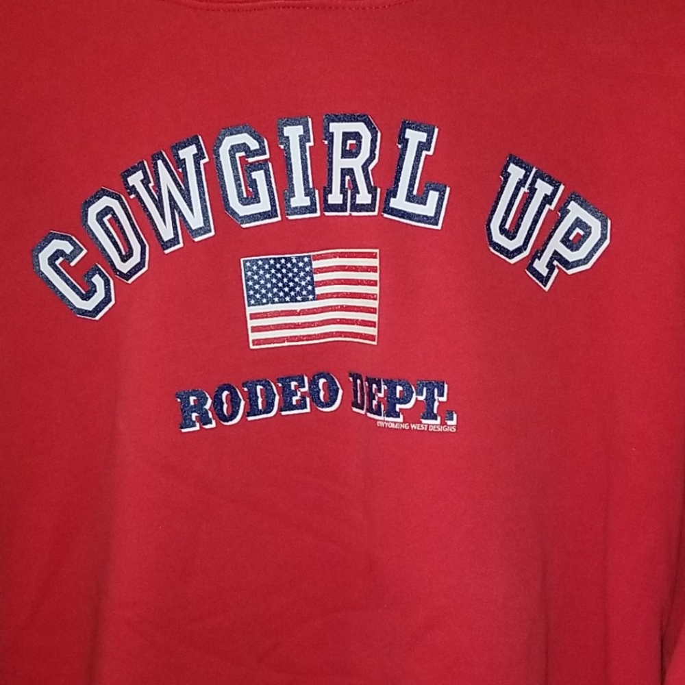 Cowgirl up sweatshirt